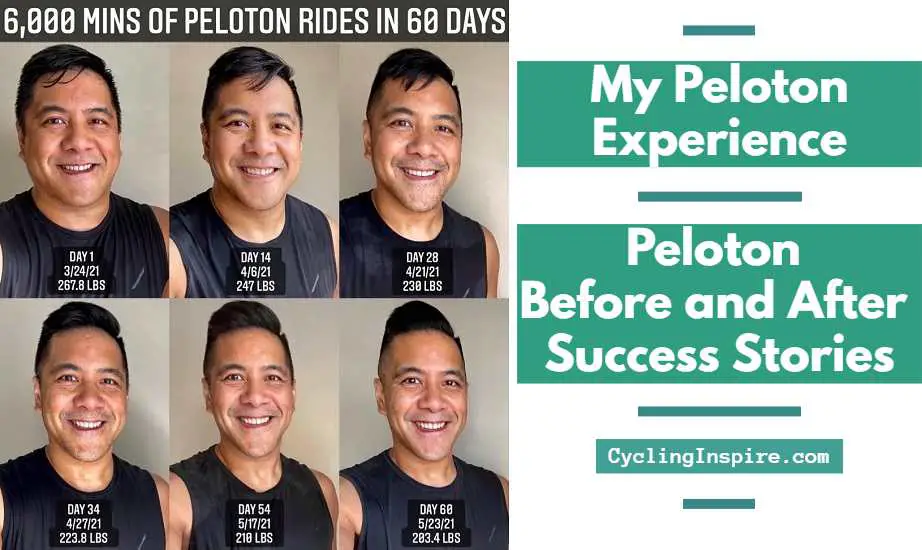 peloton before and after success story