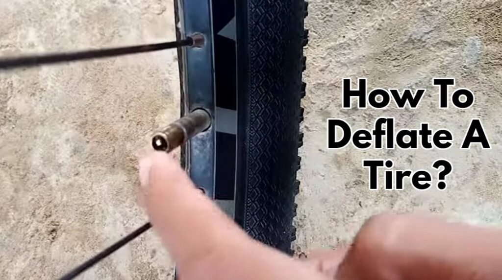 Deflated Tire Without Rim How To Deflate A Tire? With Or Without a Tool – Explained | Cycling Inspire