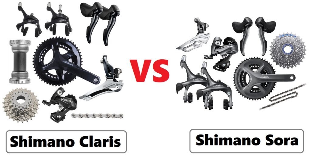Shimano Claris Vs Sora - Choose The Right Bike Groupset!