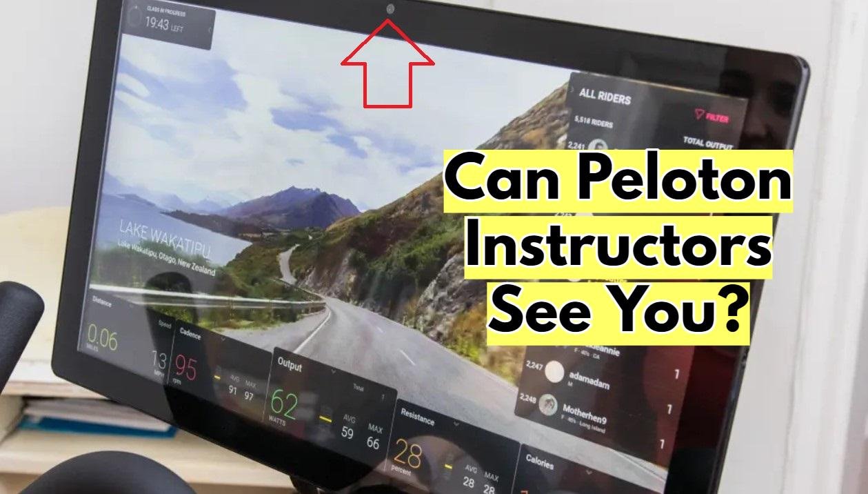 Can Peloton Instructors See You?