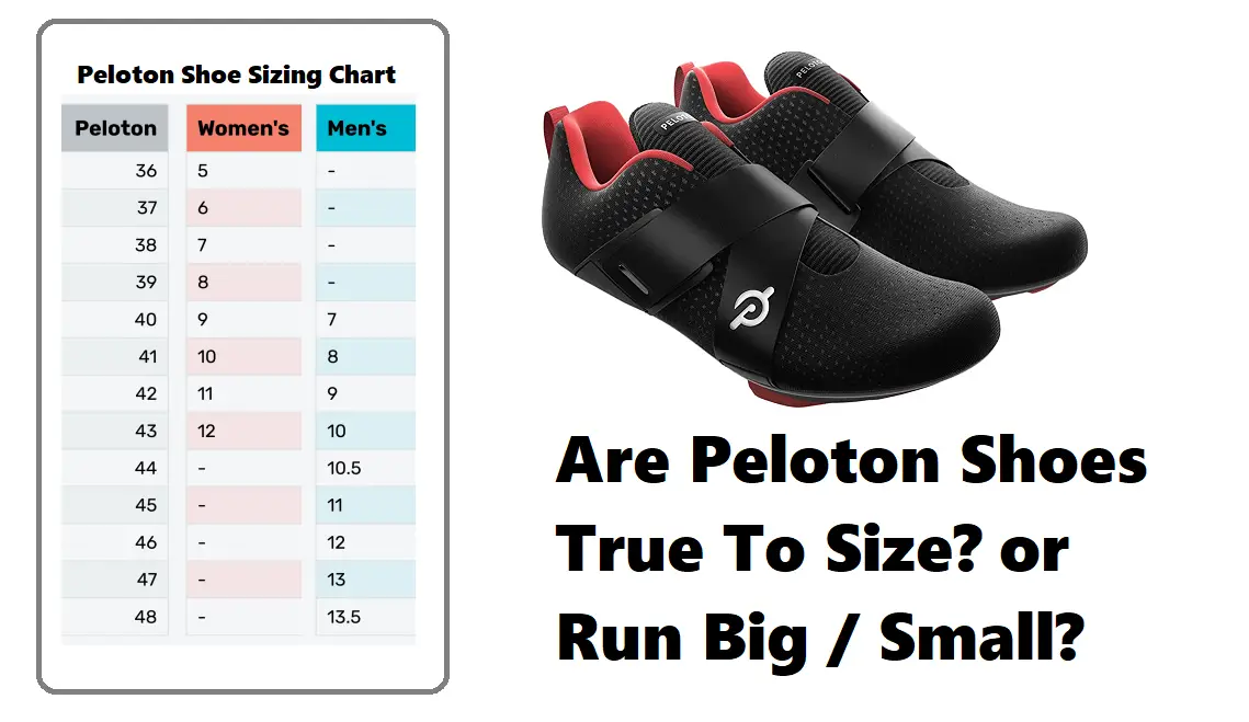 Are Peloton Shoes True To Size